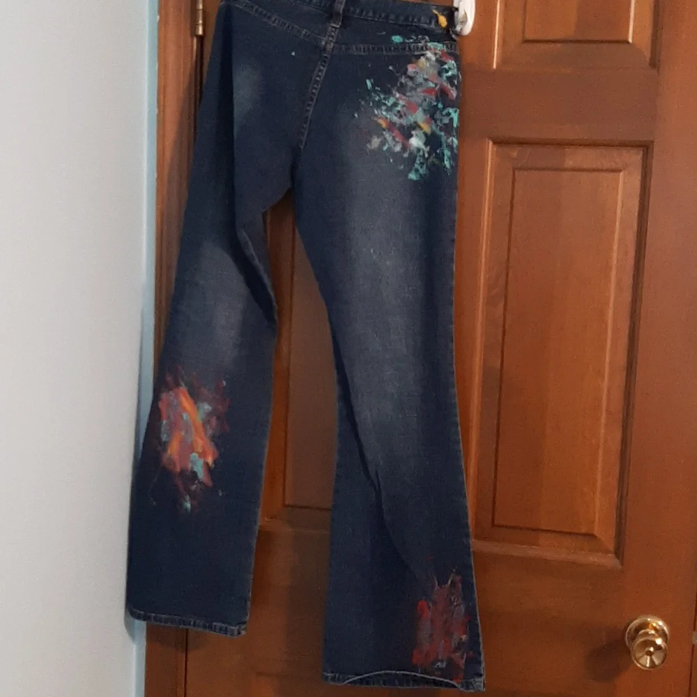 Jeans - Painted by me - Picture 5 of 7
